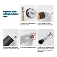 thumbnail image 2 of 2 Pack Door Stop Heavy Duty Door Cushion Door Stop Hydraulic for Door Bottom Door Stop No Drilling, 2 of 8