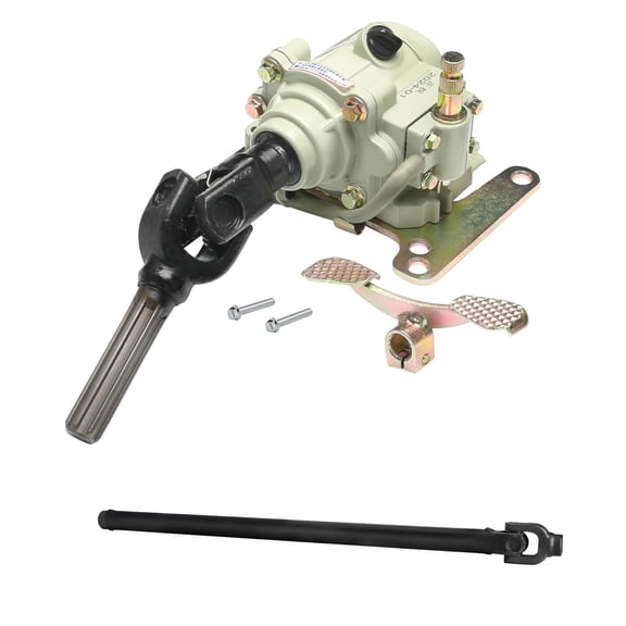 ATV Reverse Gear Box Assembly Transmission Drive by Shaft for 110cc 125cc 150cc Horizontal Engine ATV UTV Quad Go Kart Buggy 4 Wheelers Golf Carts (w/ 720mm Drive Shaft)