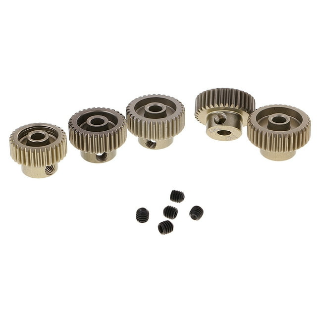 Engranaje de piñón de Motor 64DP 31T-35T 26TT 21T-25T 375mm diámetro del para coche 10 Hugo RC Pinion engranaje