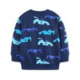 thumbnail image 6 of OGLCCG Boys Cotton Sweatshirts Long Sleeve Crewneck Cartoon Print Pullover Tops Kids Cute Comfy Outfits For Casual Wear Size 1-7, 6 of 8