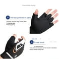 thumbnail image 3 of TAZAG Gym Gloves For Men And Women Adult Dumbbell Equipment Horizontal Bar Exercise Wrist Training Half-finger Sports Pull-up Gloves, 3 of 8