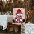 thumbnail image 3 of FLhrweasw Fundas para Sillas 3D La Mesa La Cena Del Navidad Cubierta Trasera La Silla (B), 3 of 8