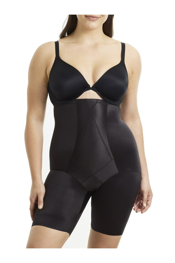 Women's Extra Firm Control Triple-Ply High Waist Thigh Slimmer Shapewear