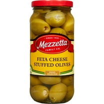Mezzetta Feta Cheese Stuffed Olives, 9.5 oz Dr. Wt. Jar