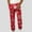 Red, variant on Vetsdori Outdoor Sweatpants for Men Drawstring Straight-Leg Pullover Pocket Christmas Fitness Travel Mens Athleic pants Baseball