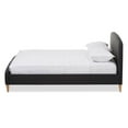 thumbnail image 2 of Baxton Studio Mia Mid-Century Platform Bed, Multiple Sizes, Multiple Colors, 2 of 6