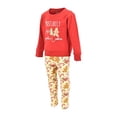 thumbnail image 2 of Unique Baby Girls Santas Christmas Cookies Legging Set Outfit (12Y, Red), 2 of 5
