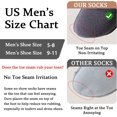 thumbnail image 5 of No Show Socks Men Non Slip Low Cut Thin Socks for Loafers Boat 6 Pairs, 5 of 5