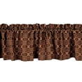 thumbnail image 2 of Marshfield Jacquard Valance Red or Black, 2 of 2