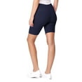 thumbnail image 3 of MOA COLLECTION Women's 2-Pack Yoga Biker Shorts ? Elastic High Waist Design, 3 of 5