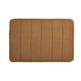 thumbnail image 4 of 15.75*23.62In Microfibre Memory Foam Bathroom Shower Bath Mat With Non Slip Carpet Rose red, 4 of 4