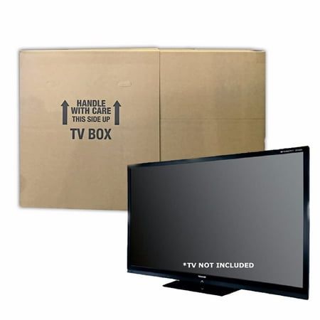 Uboxes TV Moving Box, Up to 70in, 6in Wide, 1