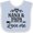 Blue and White, variant on Inktastic Nana Papa Love Me Grandchild Boys or Girls Baby Bib