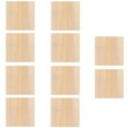 thumbnail image 1 of 10pcs Unfinished Wood Panel Boards DIY Wooden Photo Frames Clay Photo Holders, 1 of 7