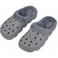 thumbnail image 5 of Mens and Womens Lined Clogs, Unisex Winter Fleece Breathable Walking Garden Shoes Warm Non-Slip Mule Footwear, 5 of 11