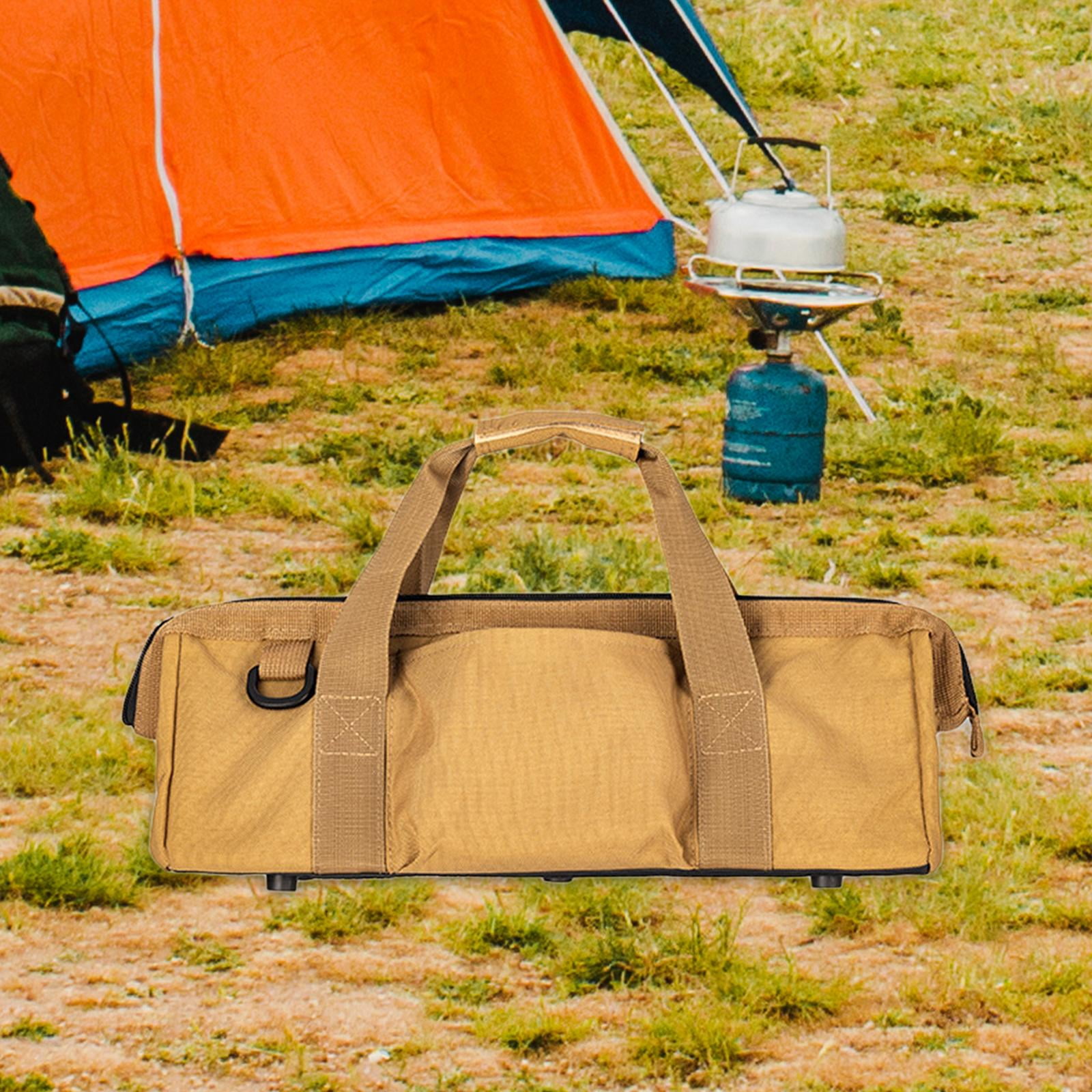 Colaxi Camping Tool Storage Bag Multipurpose Tent Accessories Organizer Lightweight Tools Pouch Tool Handbag for Woodworker Plumber C