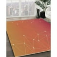 thumbnail image 2 of Ahgly Company Indoor Rectangle Patterned Pumpkin Orange Area Rugs, 7' x 10', 2 of 6