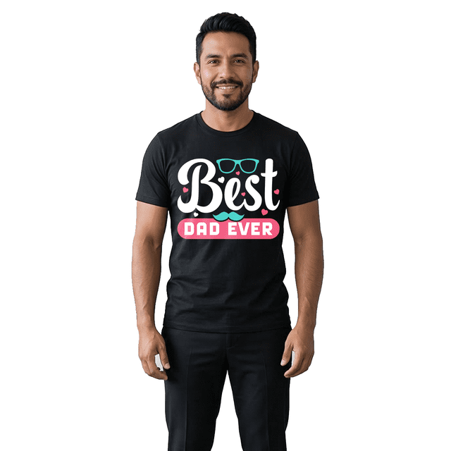 Playera Camiseta Para Papá Diseño Original Casual Regalo Día Padre El Mejor Papá Del Mundo