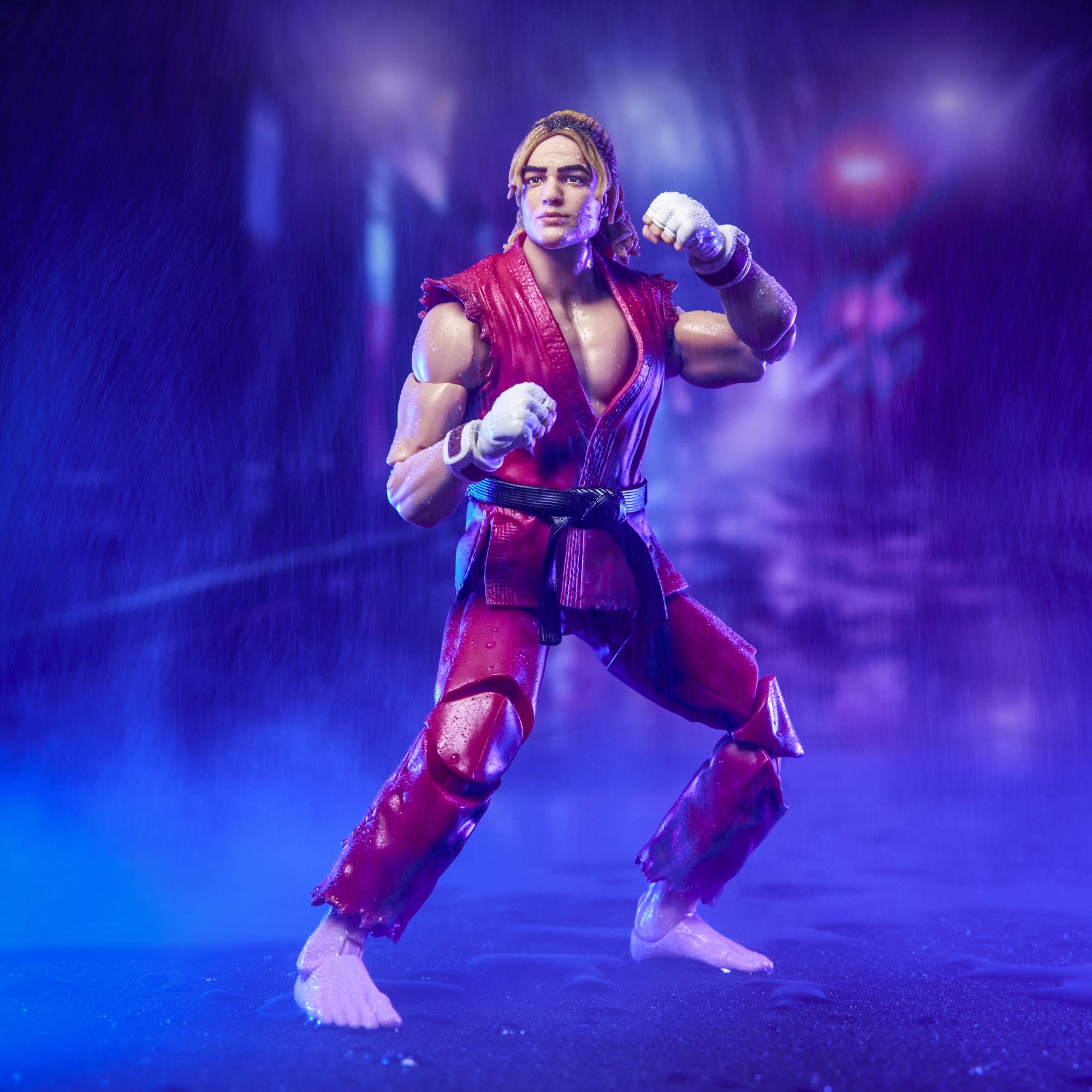 Street Fighter Ken Figure 6-Inch Collectible, Ages 8+