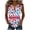 Style 12, variant on GERsome 4th of July Tank Tops Women's V-Neck Loose Fit Sleeveless Patriotic Summer T-Shirts Size L