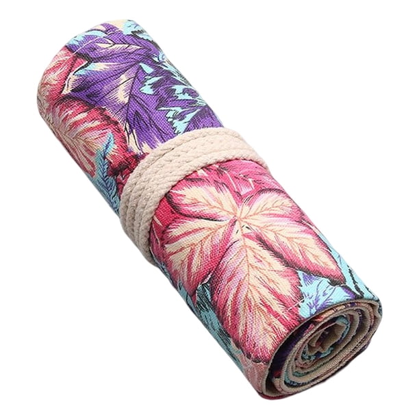 estuche de lona Estuche de papelería organizador de de lápiz para estudiante