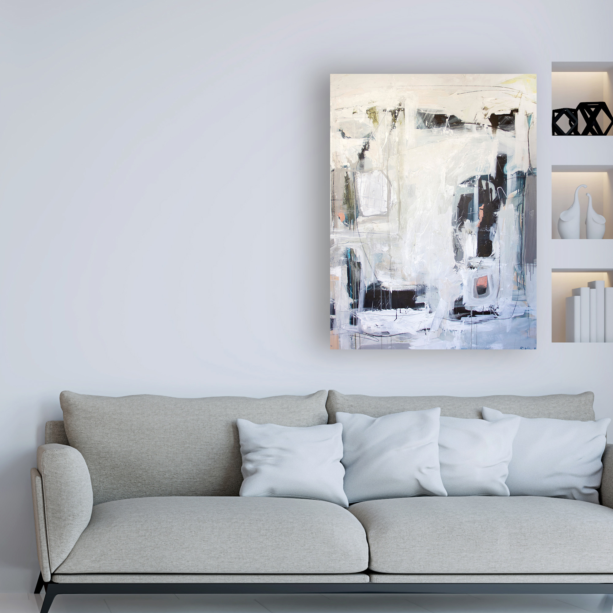 Trademark Fine Art 'Feminine Intuition I' Canvas Art by Kym De Los Reyes
