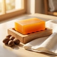 thumbnail image 4 of Deodorizing Persimmon Soap, Japanese Persimmon & Green Tea Extract Bar Soap, Gentle Cleansing for Dry Aging Skin Men Women.(3Pcs), 4 of 8
