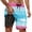 Hot Pink, variant on FUZHIQ Plus Size Shorts Men Fashion Floral Swim Trunks Quick-Dry Pool Swimming Trunks with Compression Liner Stretch Fabric Beach Wear,XL