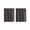 Dark Gray5, variant on Bizhua Curtain Solid Color High Precision Through the Rod Small Curtain American Shade Decoration Kitchen Coffee Short Curtain, 2* Short Curtains