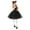Black-with Tail, variant on Odeerbi Kids Girls Halloween Tulle Skirt Set Dress Up Clothes Outfits Kids Cute Role Play Dress with Cat Ear and Tail Set Fashion Party Princess Dress Headband Tail Set Black
