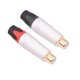 thumbnail image 1 of Conector RCA para convertidor de cable coaxial conector estéreo 2 unidades JShteea El nuevo, 1 of 6