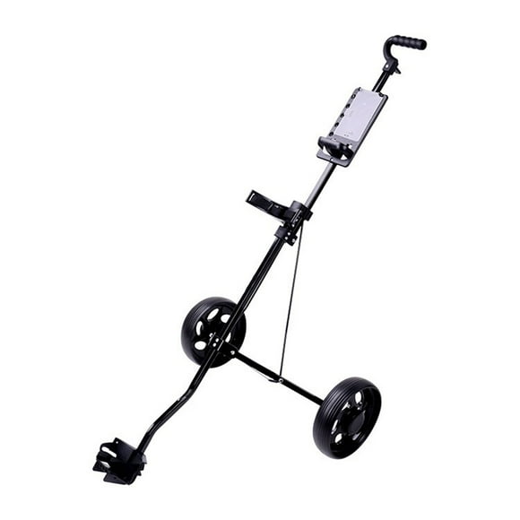 axGear Foldable Compact Golf Cart With Portable 2 Wheels Push Light Weight Golf Trolley