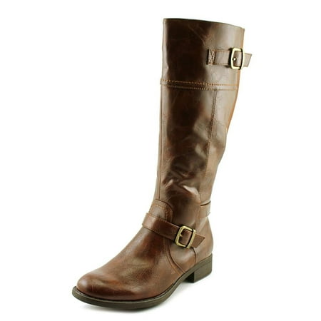 Kim Rogers Rikki Women Round Toe Leather Brown Boot - Walmart.com