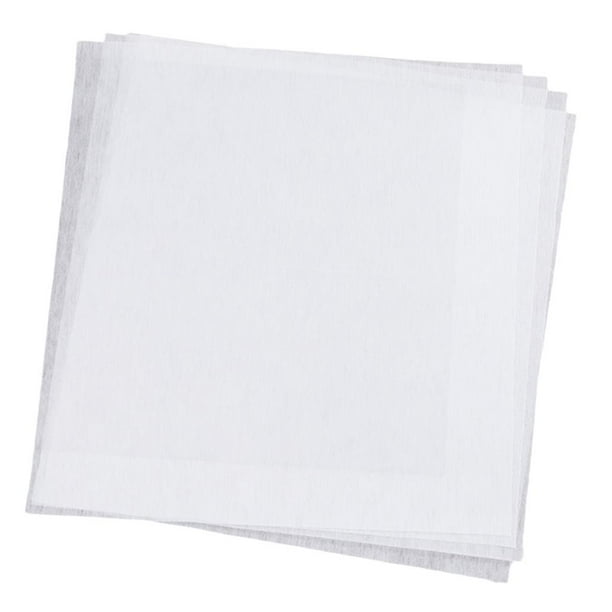 5 hojas de papel de transferencia, estabilizador soluble en agua, película transparente, bricolaje, 10 pulgadas
