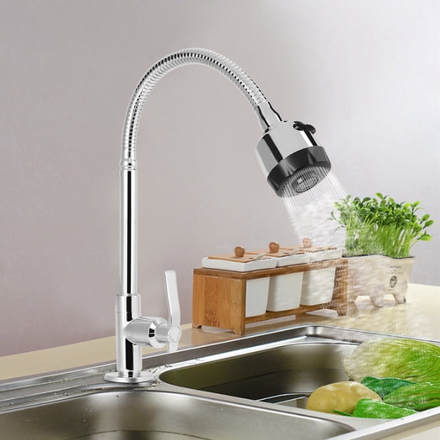 Kitchen Water Tap,Stylish G1/2in Universal Bendable Universal Water Faucet Water Faucet World-Class Design