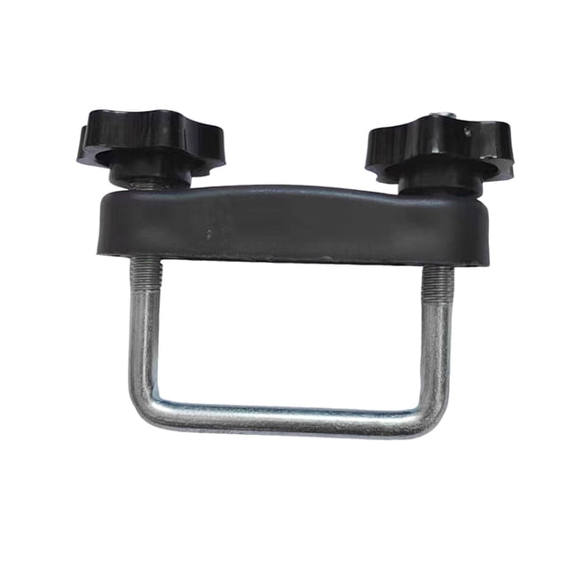 Abrazadera universal con perno en U para caja de techo, soporte en U resistente, clip para portaequipajes de techo Agujero a agujero 6cm