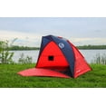 thumbnail image 4 of Tahoe Gear Cruz Bay Summer Sun Shelter & Beach Shade Tent Canopy, Coral Red, 4 of 9