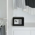 thumbnail image 6 of Ktaxon 0.17 Cubic Feet 9" x 6.7" x 6.7" Safe Box, Electronic Security Lock Box Safes, for Home Office Hotel, 6 of 11