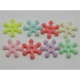 thumbnail image 3 of EOEMY 200Pcs Mixed Pastel Color Acrylic Various Shape Flower Spacer Beads Kids Craft-Snowflake 15mm, 3 of 9