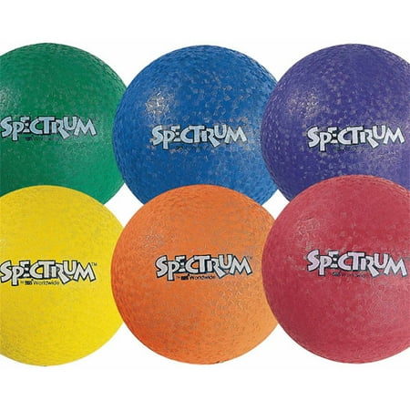 10" Spectrum Playground Balls, Set of 6