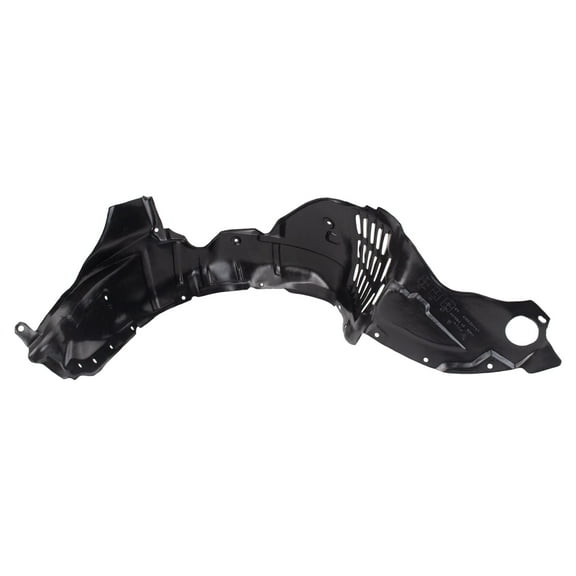 TRQ Front Left Inner Fender Liner Black Drivers Side Fits Select 2006-2007 Mazda 6 MA1248132