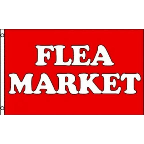 3'x5' Flea Market Message Flag Sale Business Store Rummage Outdoor Banner 3x5