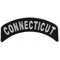 thumbnail image 2 of Patch, Small Embroidered Rocker (Iron-On or Sew-On), Connecticut State Patch, 4" x 1.75" Arch, 2 of 4