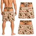 thumbnail image 2 of Adult Funny Swim Trunks Funny Swim Trunks for Men, Funny Hairy Butt Beach Shorts with 3D Hairy Skin Print, Novelty Swimwear for Summer Pool Parties, Pranks and Gag Gifts, 2 of 7