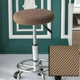 thumbnail image 6 of Padded Round Bar Stool Cover Cushion Round Chair Seat Cushion for Wooden Metal Chocolate, 6 of 7