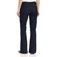 thumbnail image 3 of Dickies Womens Work Pants - Mid Rise Slim Fit Boot Cut Stretch Twill Casual Office Pants for Women, 3 of 3