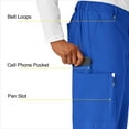 thumbnail image 6 of WonderWink W123 5355-Men's Flat Front Cargo Scrub Pant, 6 of 6