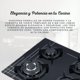 thumbnail image 5 of Combo Parrilla y Campana AROL 60 Cm Vidrio Negro 4 Quemadores Gas LP y Natural, 5 of 14