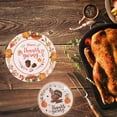 thumbnail image 4 of CIMAXIC Party 48Pcs Disposable Party Plates Thanks Giving Paper Plates Turkey Pattern Party Tableware,9.06"X9.06"X0.39", 4 of 4