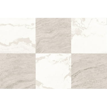 Chris Loves Julia Bonneville Beige Peel & Stick Floor Tiles